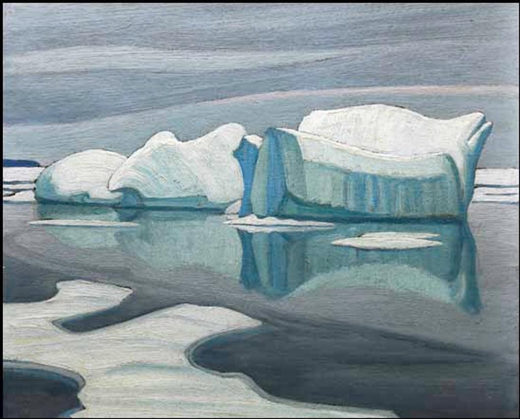 Lawren Stewart Harris (1885-1970) - In Buchanan Bay, Ellesmere Island