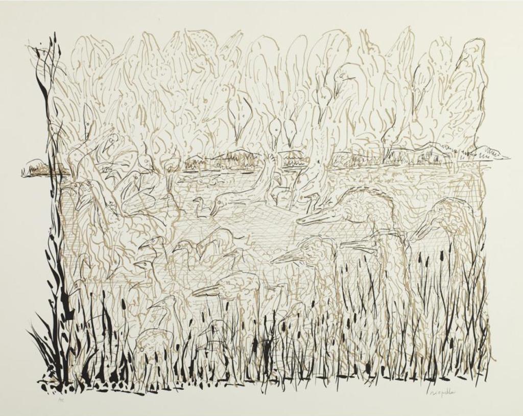 Jean-Paul Riopelle (1923-2002) - Swamp, 1981