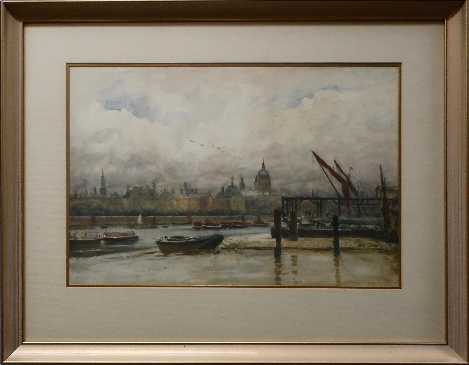 Arthur George Bell (1849-1916) - Thames View