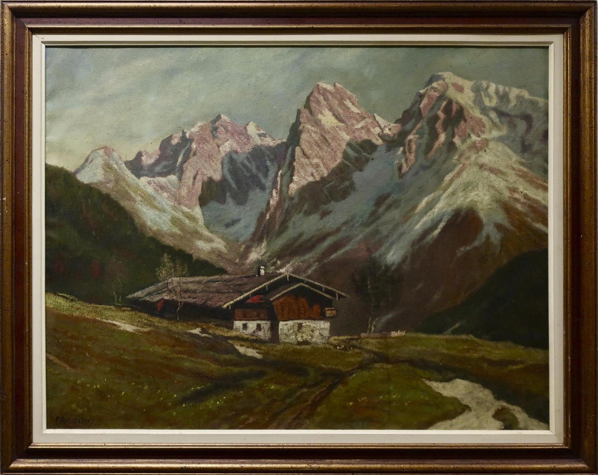 F. Reistaler - Cabin In The Alps