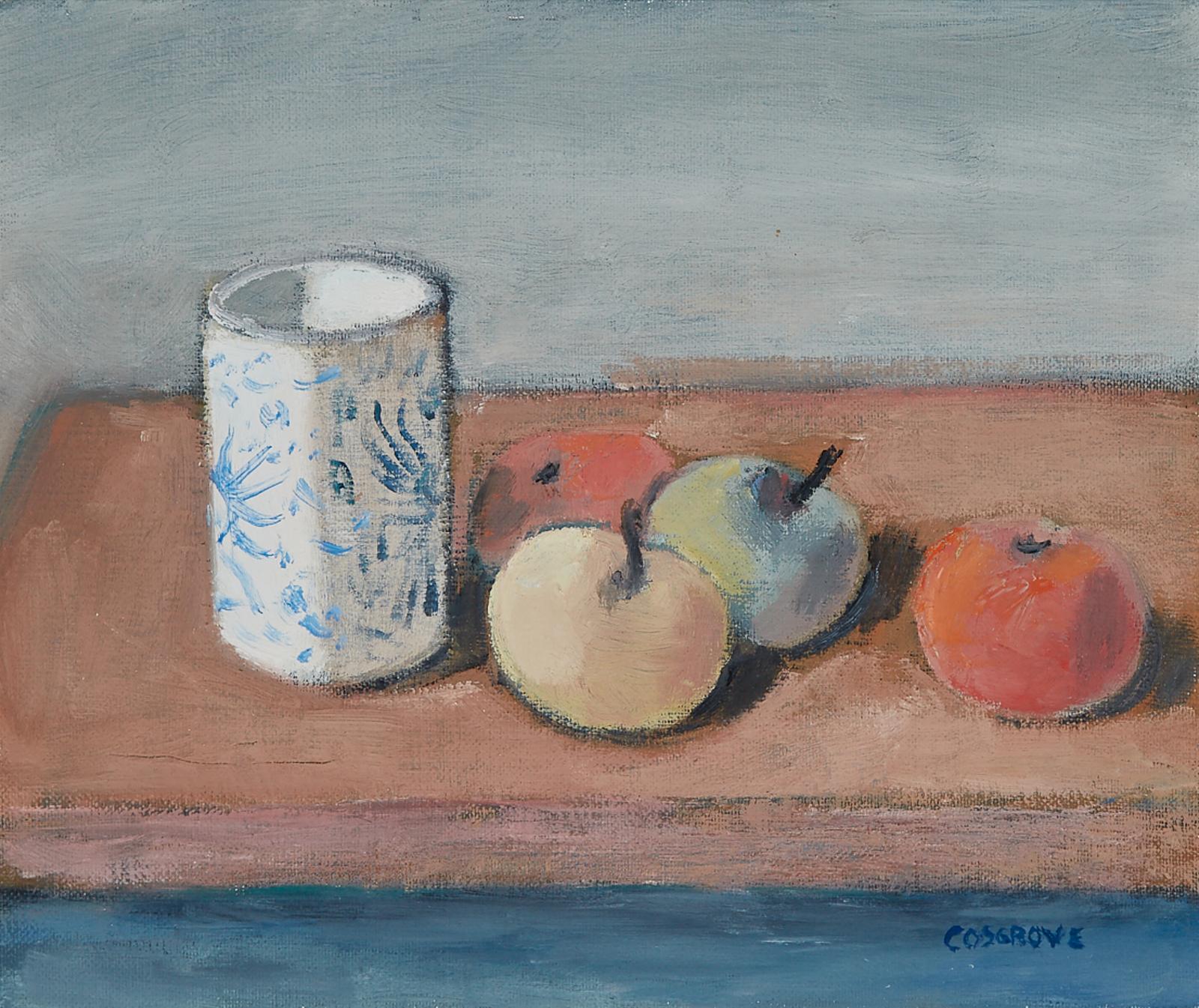 Stanley Morel Cosgrove (1911-2002) - Still Life With Vase And Apples