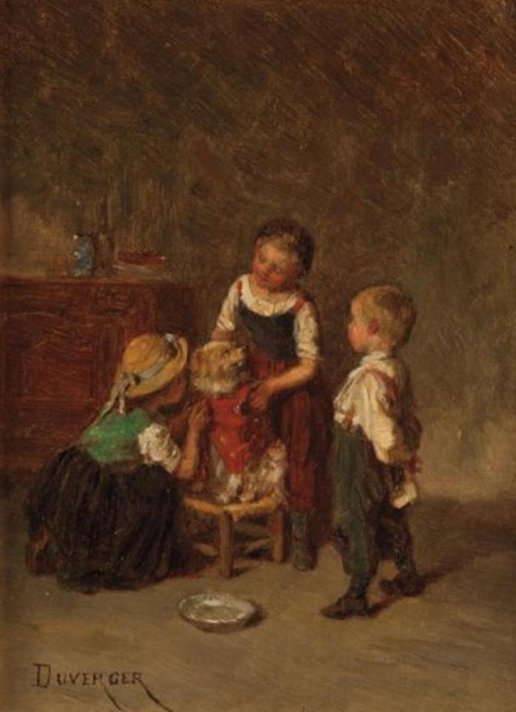 Theophile Emmanuel Duverger (1821-1901) - The Willing Actor