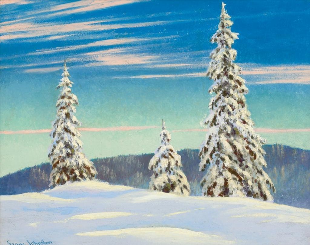 Frank (Franz) Hans Johnston (1888-1949) - Winter Uplands