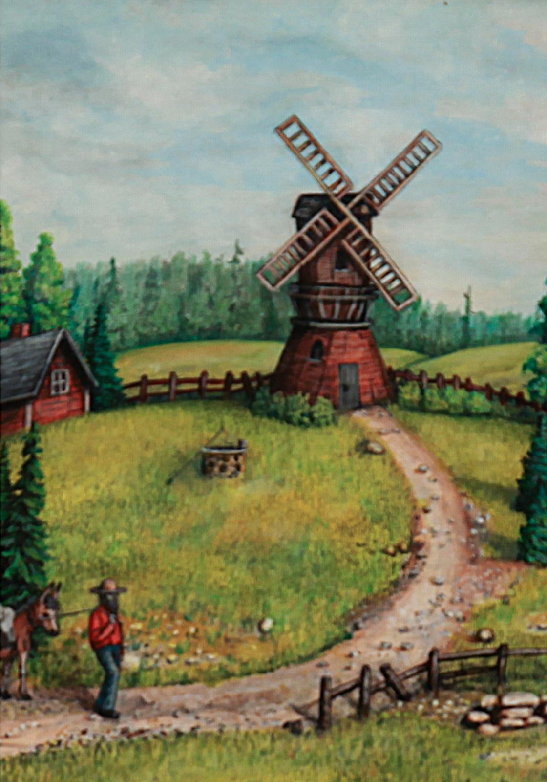 Liz Andersson - Farm With Windmill