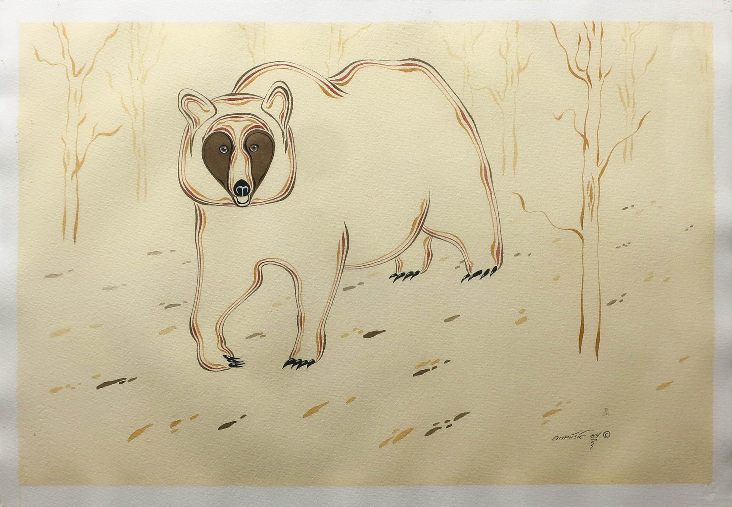Ray Baptiste - Untitled (Grizzly Bear)