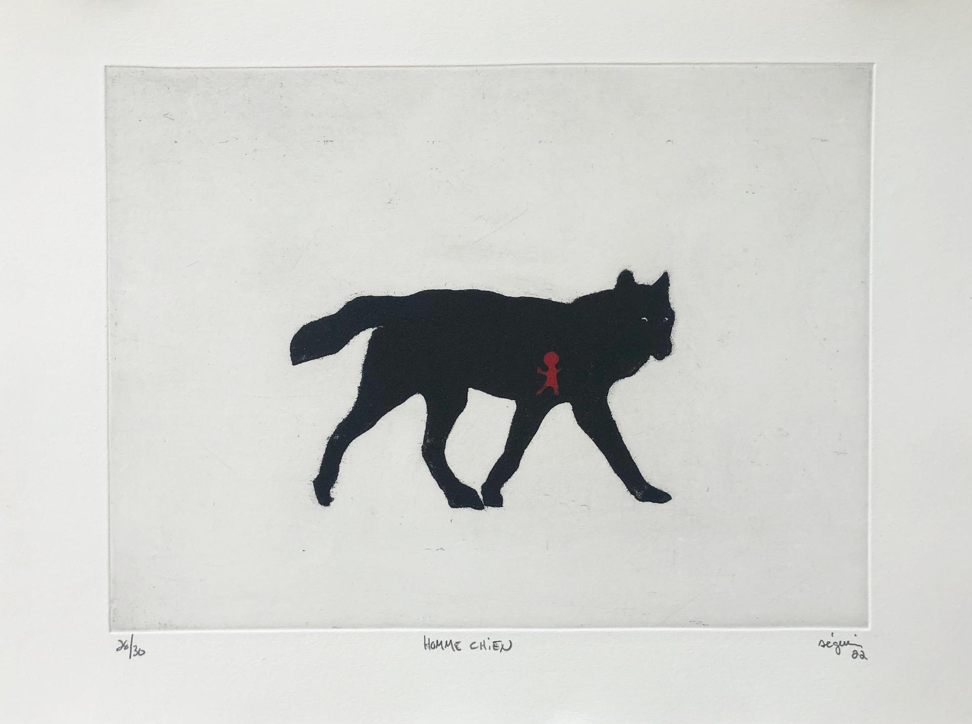 Marc Séguin (1970) - Homme-chien, 2022