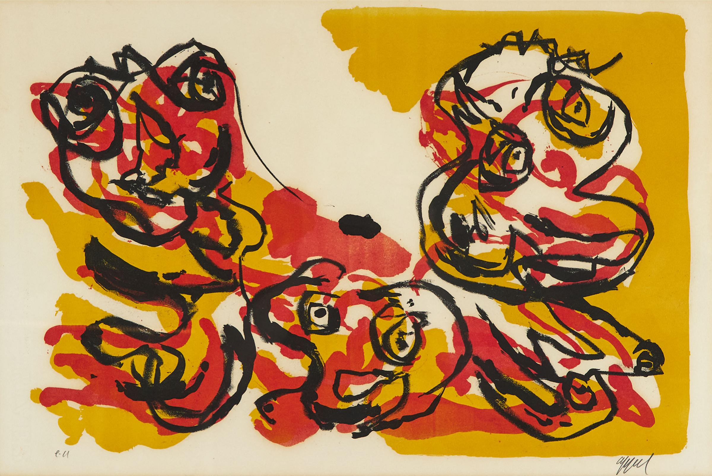 Karel Appel (1921-2006) - Untitled, Ca. 1975