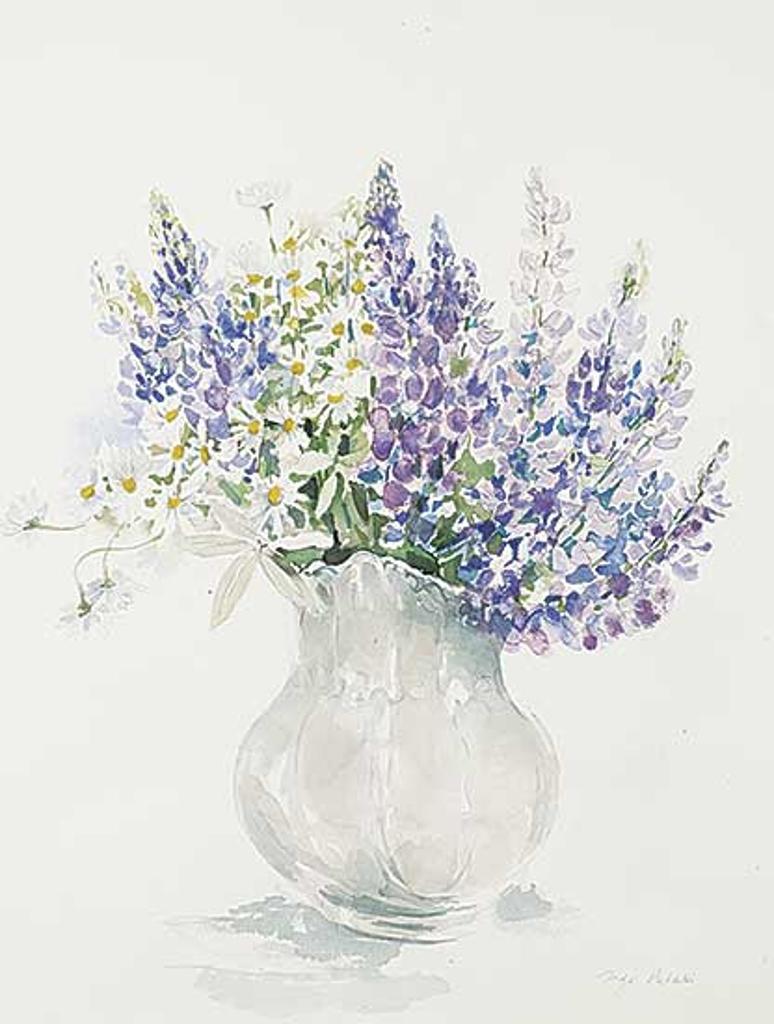 Inge Pataki (1943) - Untitled - Lupins and Daisies