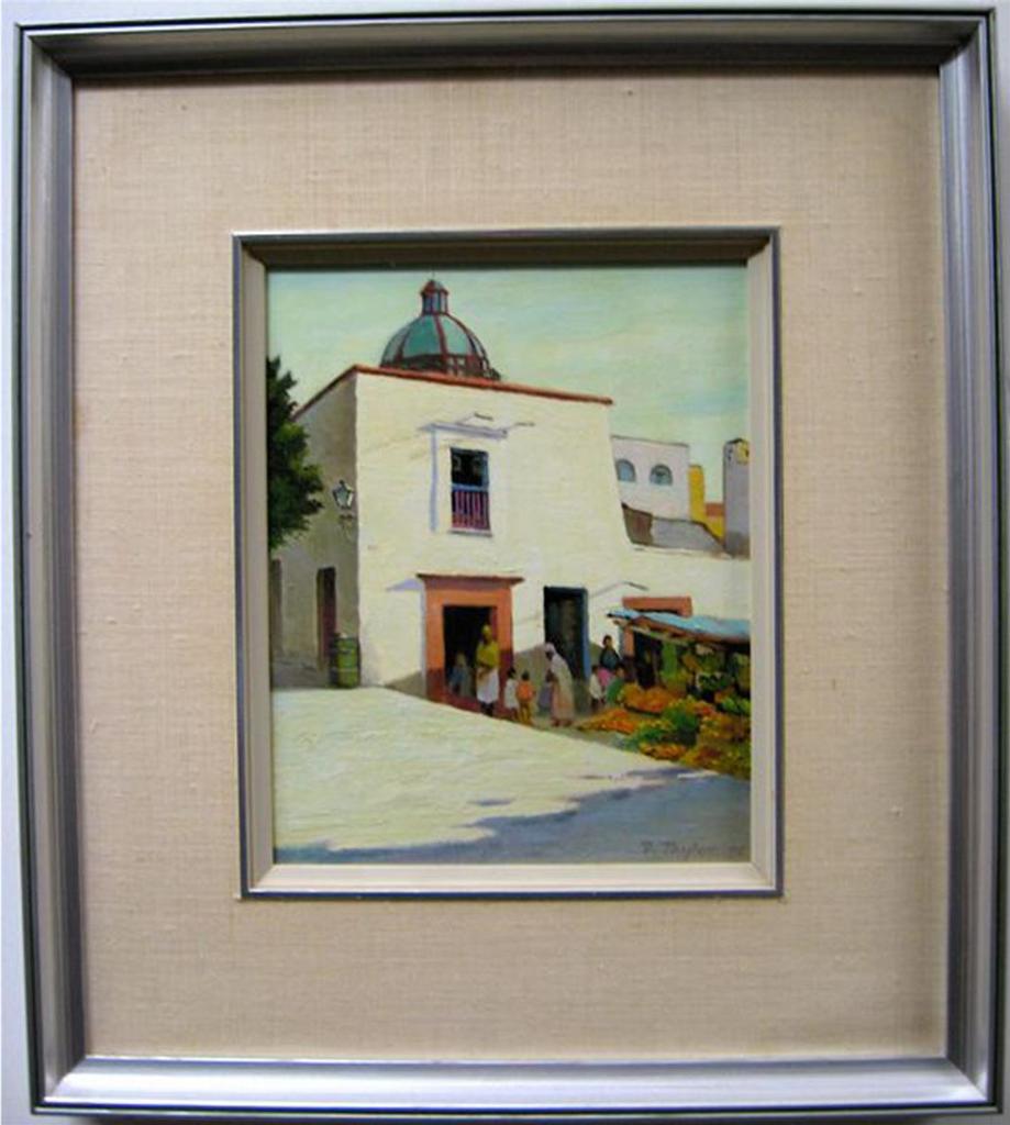 Frederick Bourchier Taylor (1906-1987) - On The Plaza: Evening, San Miguel De Allende, Gto...Mexico