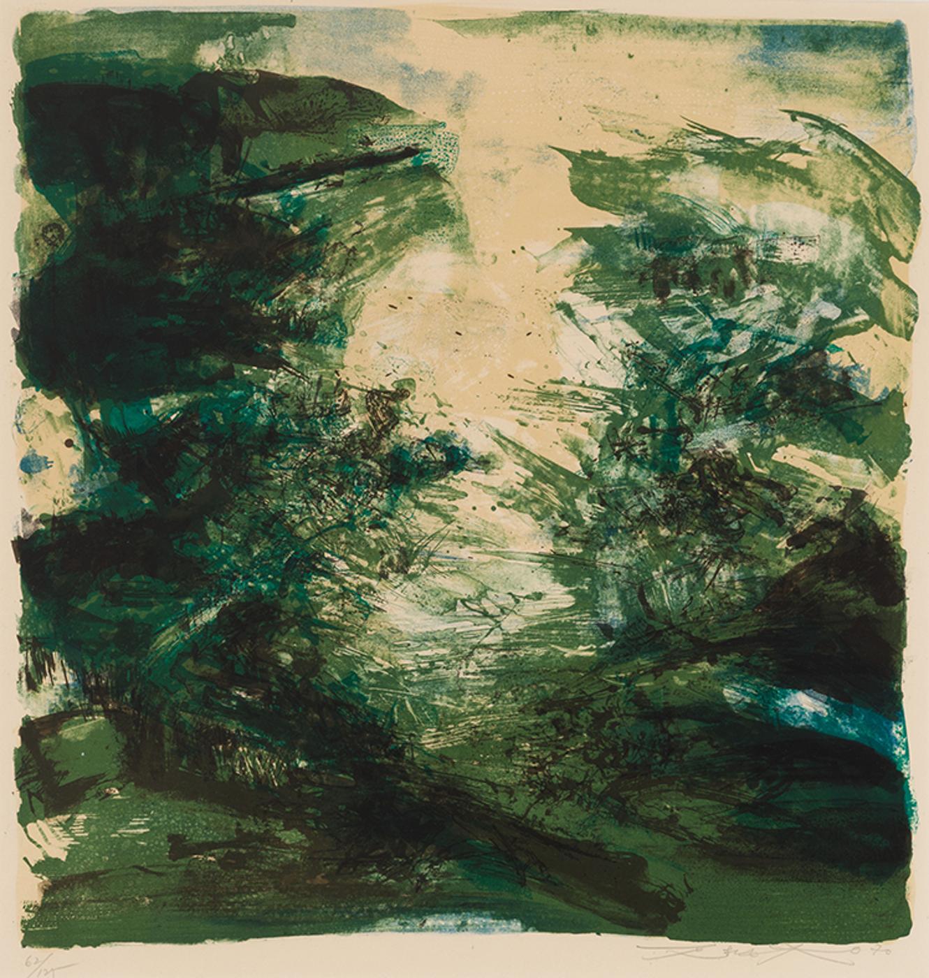 Zao Wou-Ki (1921-2013) - Untitled