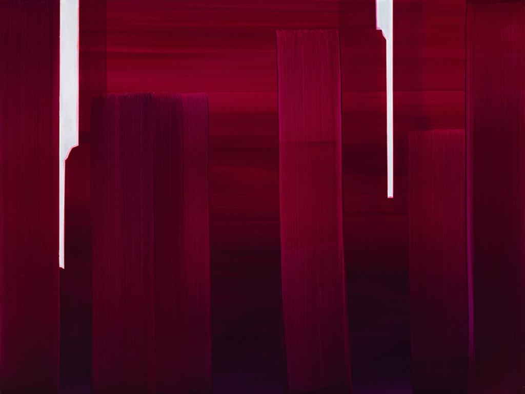 Wanda Koop (1951) - In Absentia (Deep Magenta - Bright White)