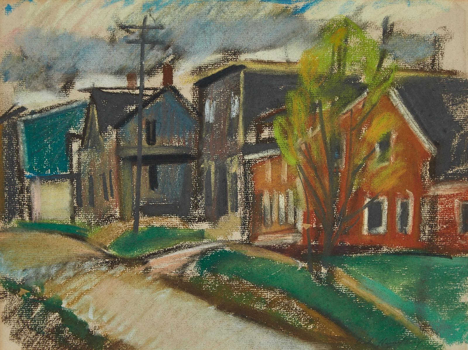 Jack Weldon Humphrey (1901-1967) - Old Street, West Saint John, 1931