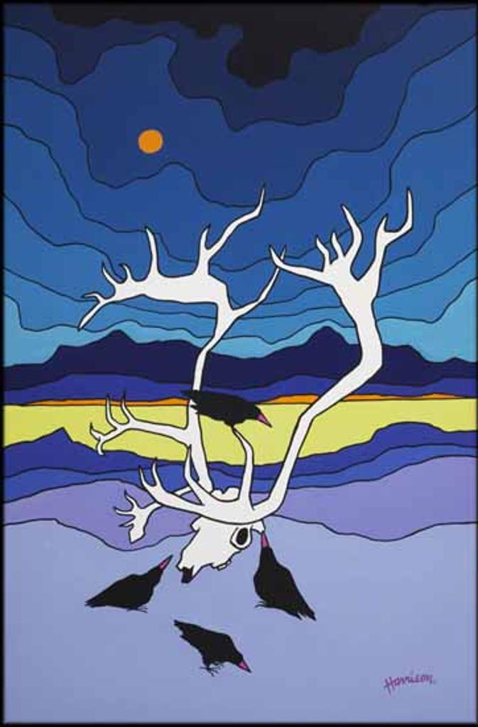 Ted Harrison (1926-2015) - Caribou Antlers