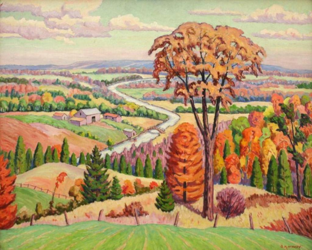 Harold O. Mcavoy (1891-1977) - Autumn Landscape