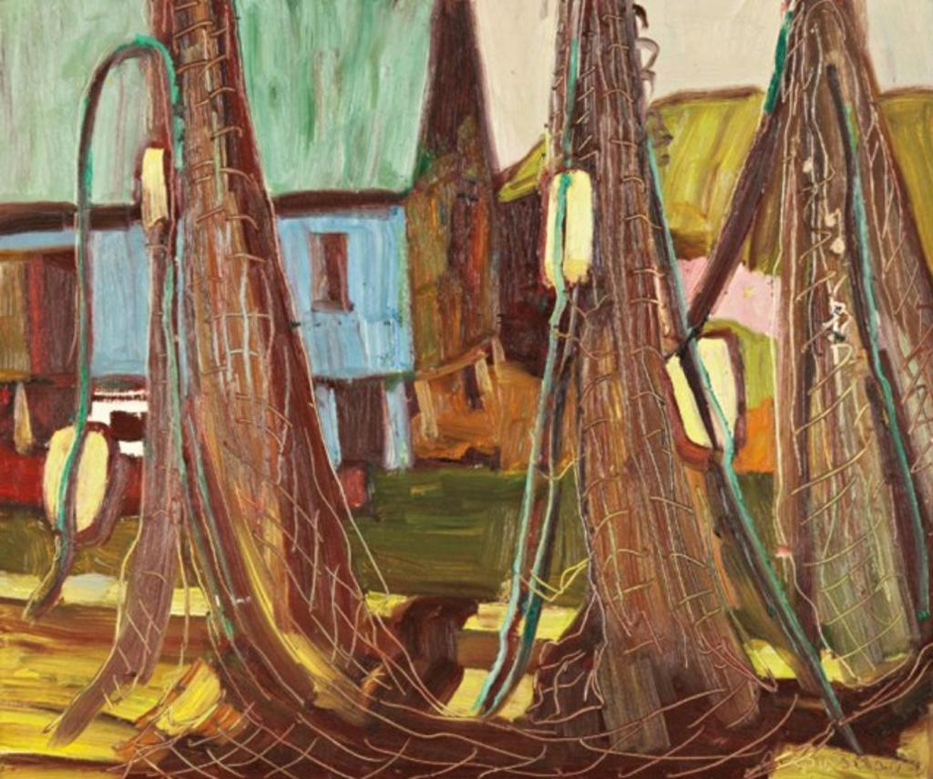 Albert Rousseau (1908-1982) - Fishing Nets