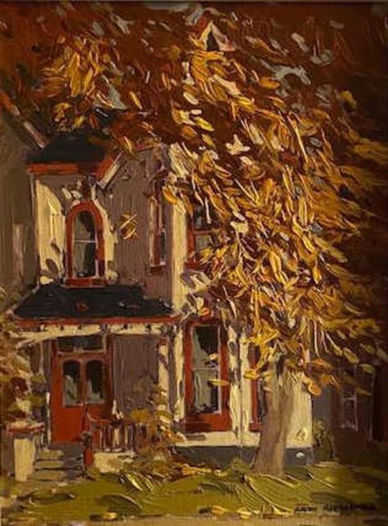 Arto Yuzbasiyan (1948) - Cabbagetown Houses in Fall