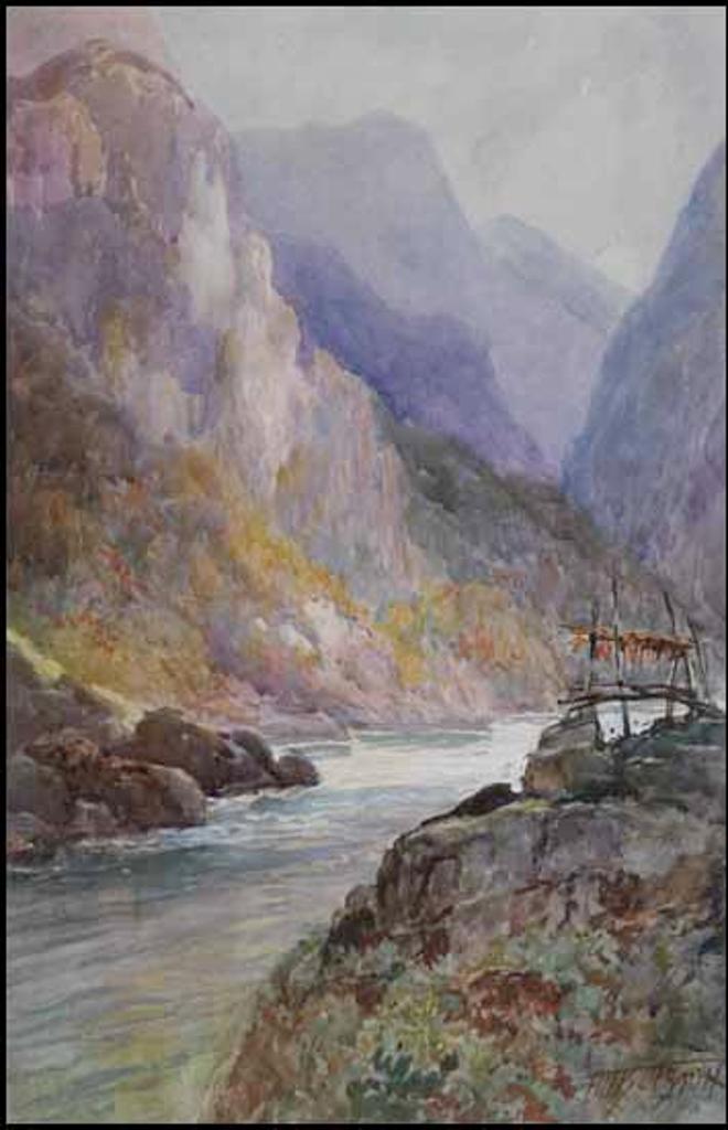 Frederic Martlett Bell-Smith (1846-1923) - October on the Fraser River, BC