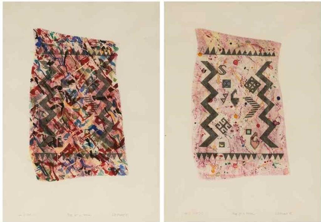 Margaret Priest (1944) - Rug for a Room (no. III Tint) (1981)