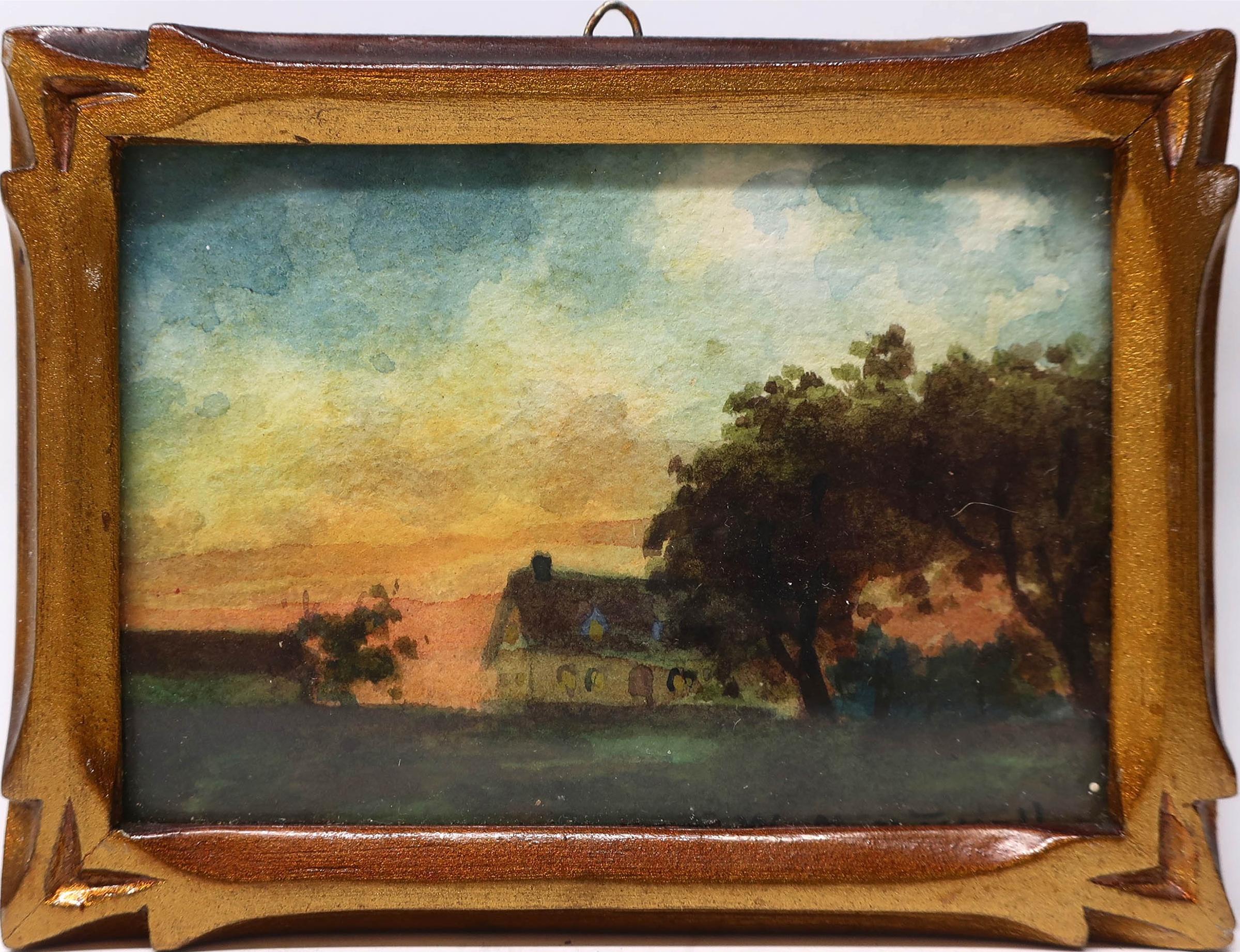 Willard Morse Mitchell (1879-1955) - Eventide On The Historic Island Of Orleans, P.Q.