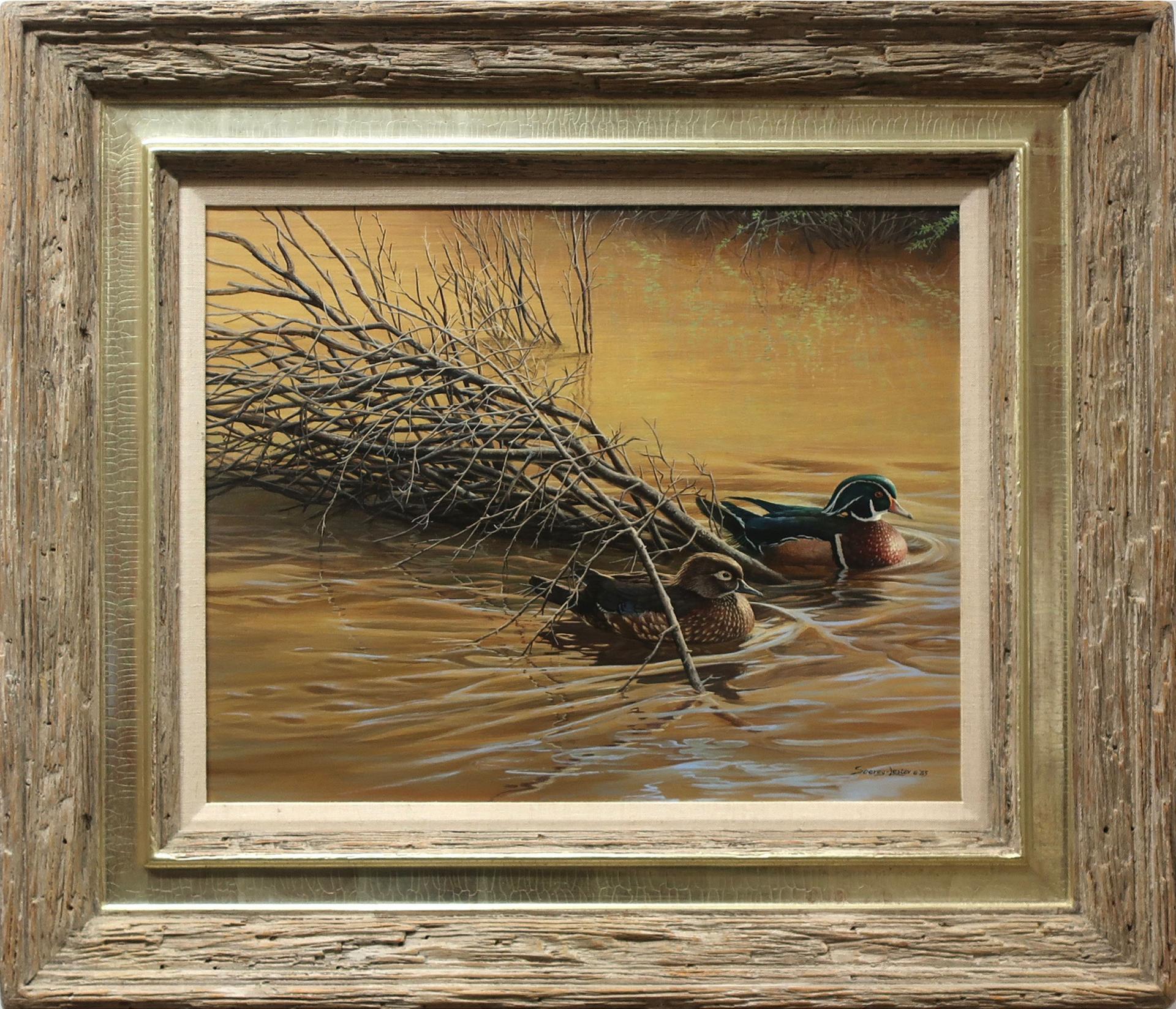John Vernon Seerey-Lester (1946-2000) - Untitled (Two Ducks)