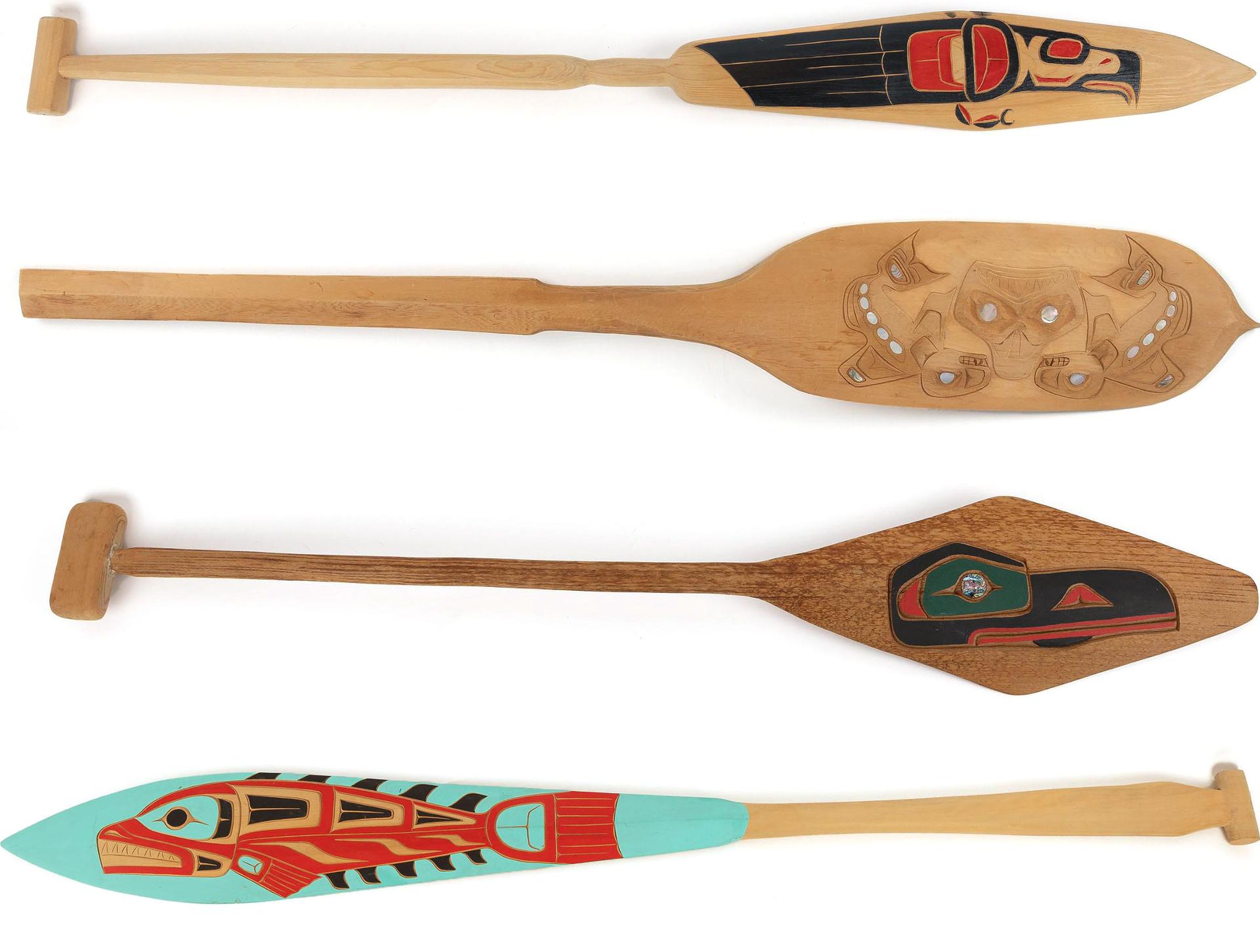 William Baker - Four Northwest Coast Paddles