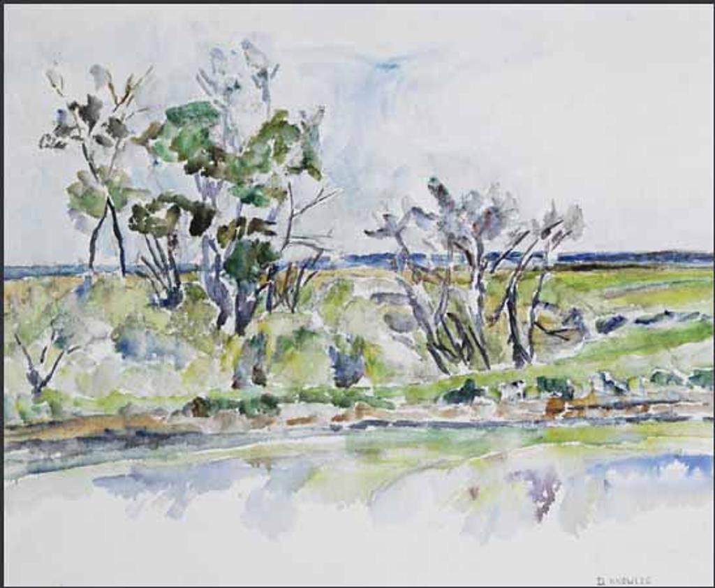 Dorothy Elsie Knowles (1927-2001) - Trees and Shore