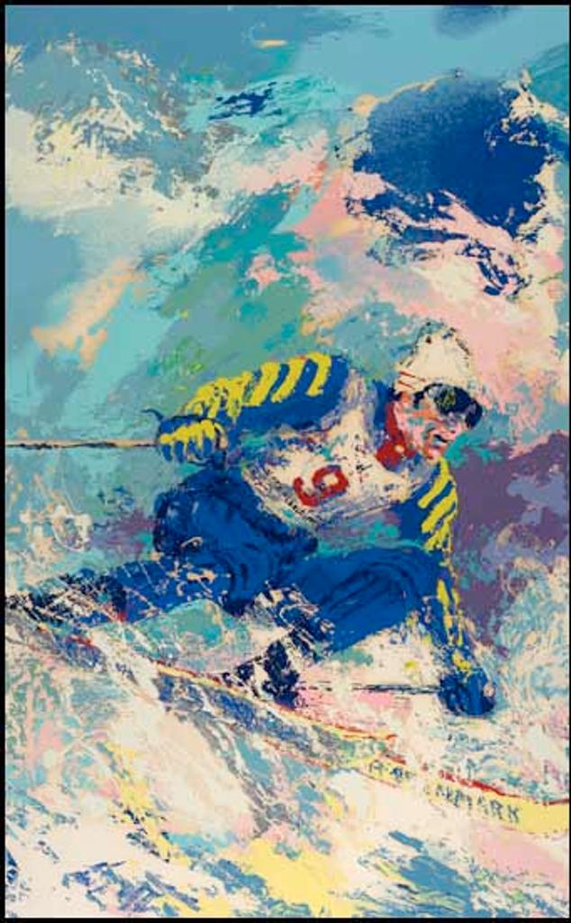 Leroy Neiman (1926-2012) - Skier