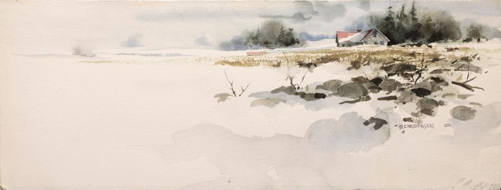 Brent Christensen (1962-2021) - Untitled - Winter Landscape