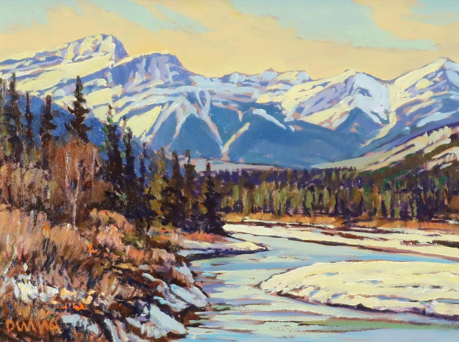 William (Bill) Duma (1936) - View Upstream (Towards Banff)