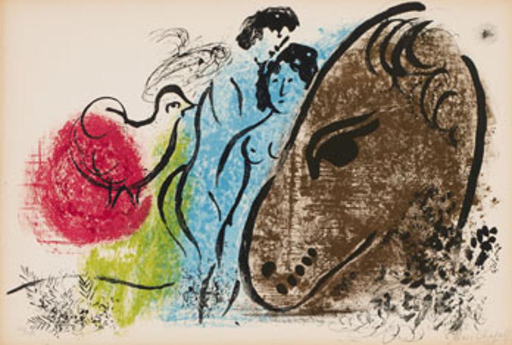 Marc Chagall (1887-1985) - The Sorrel Horse