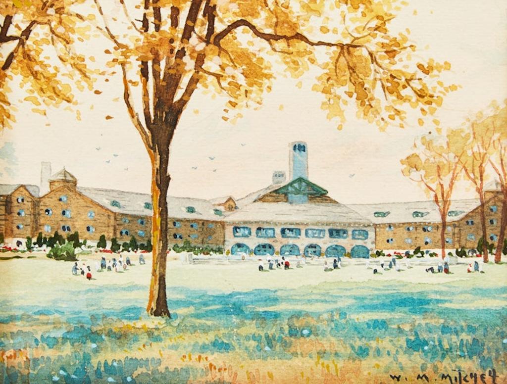 Willard Morse Mitchell (1879-1955) - The Seigniory Club at Montebello, P.Q.