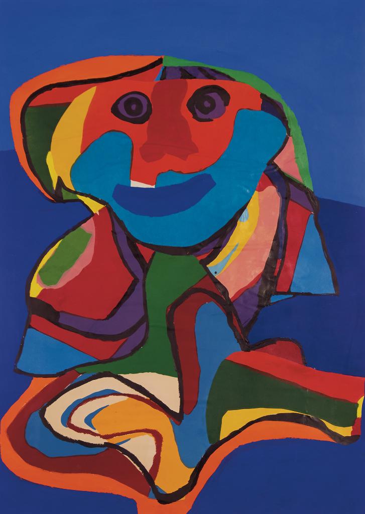 Karel Appel (1921-2006) - Self-Portrait