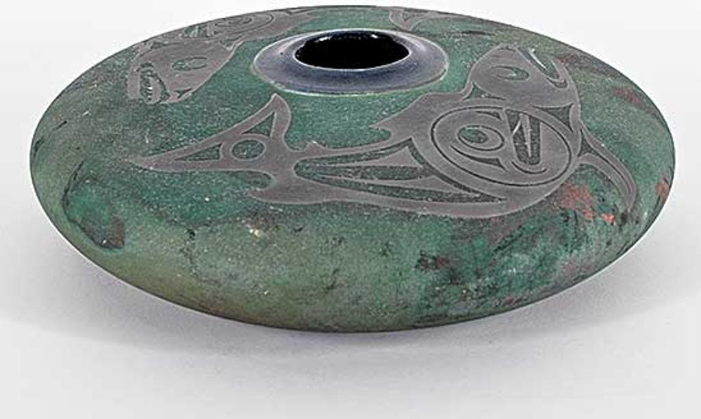Stephan Roy - Untitled - Flat Vase with Haida Design