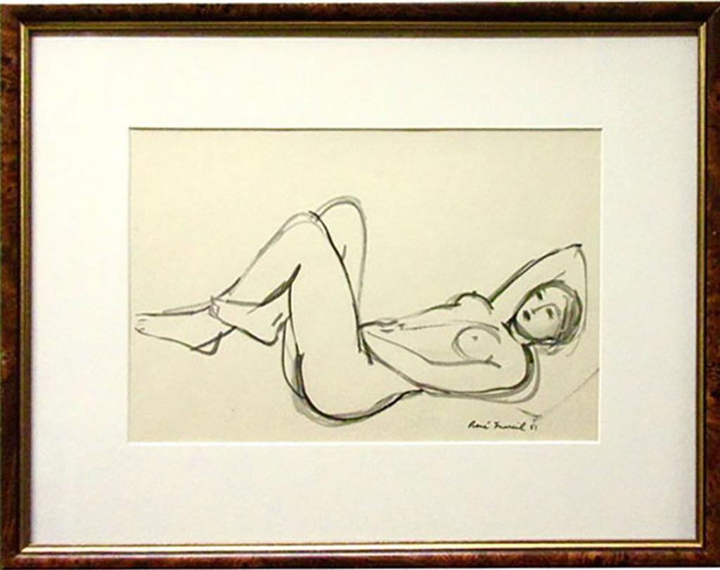 Rene Marcil (1917-1993) - Reclining Nude