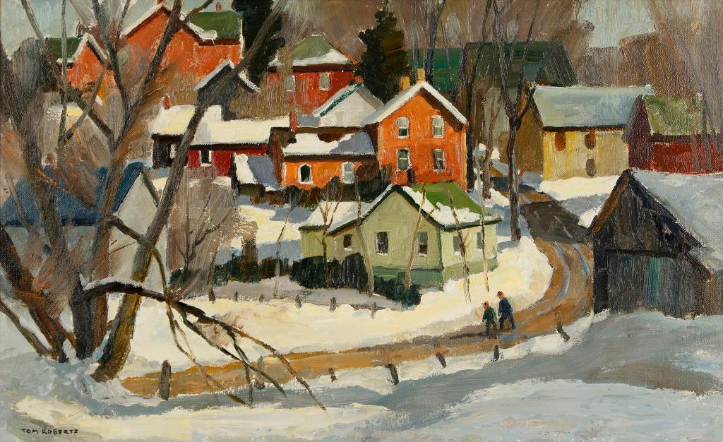 Thomas Keith (Tom) Roberts (1909-1998) - Winter Sunlight, Kettleby