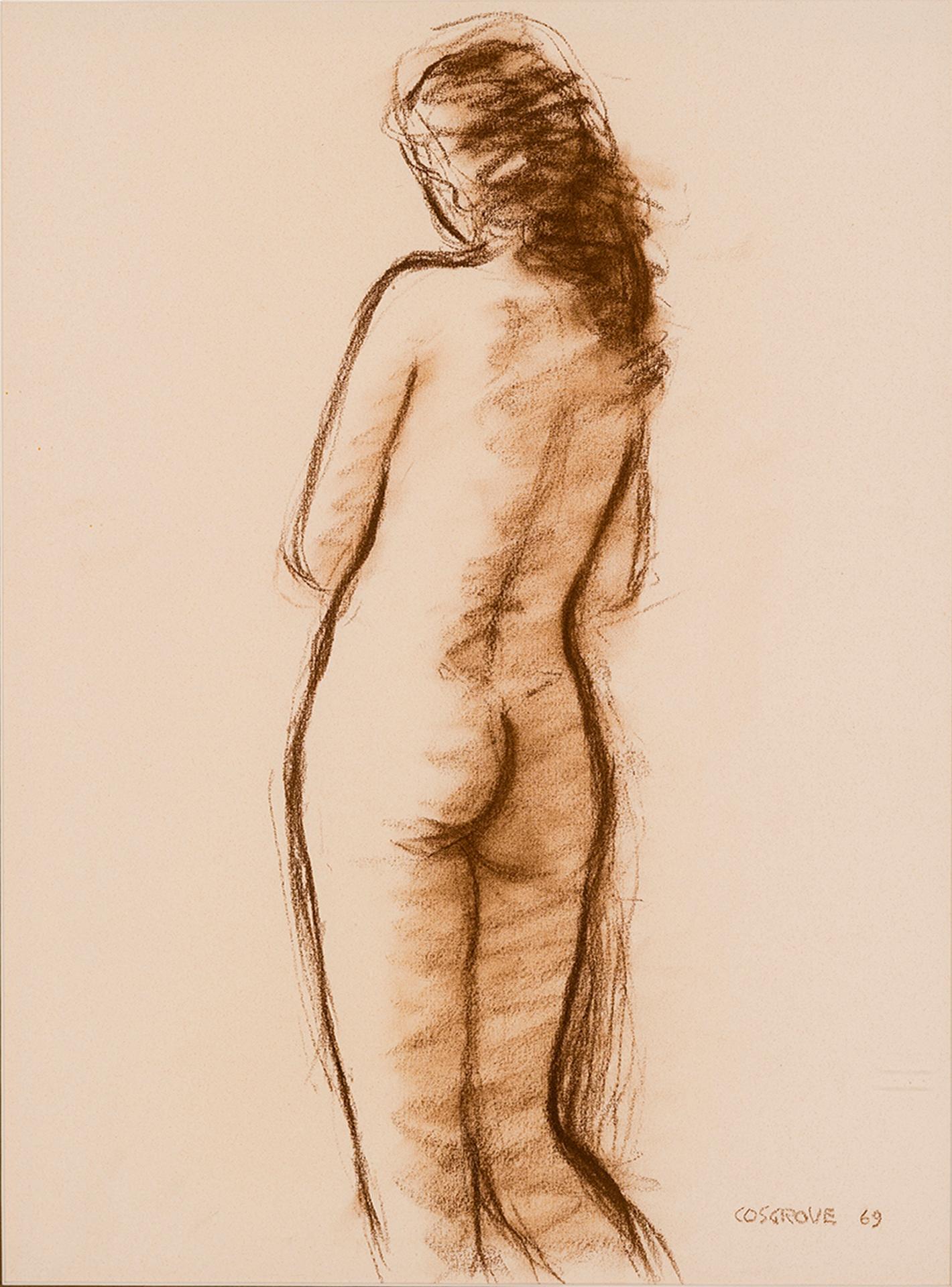 Stanley Morel Cosgrove (1911-2002) - Sans titre / Untitled (Nu / Nude), 1969