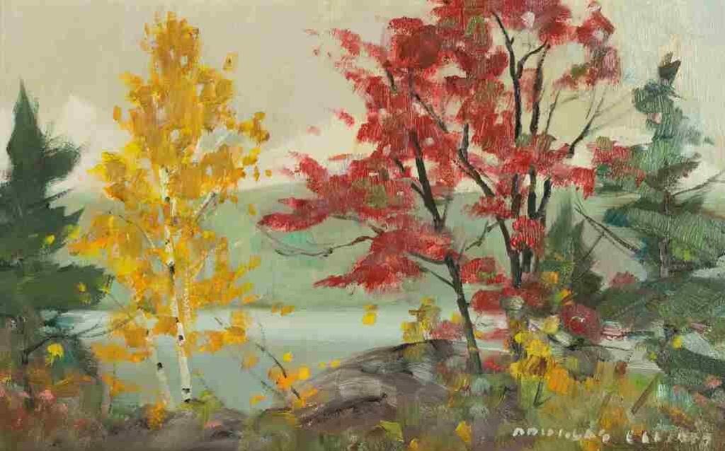 Douglas Ferfguson Elliott (1916-2012) - Untitled (Autumn Landscape)