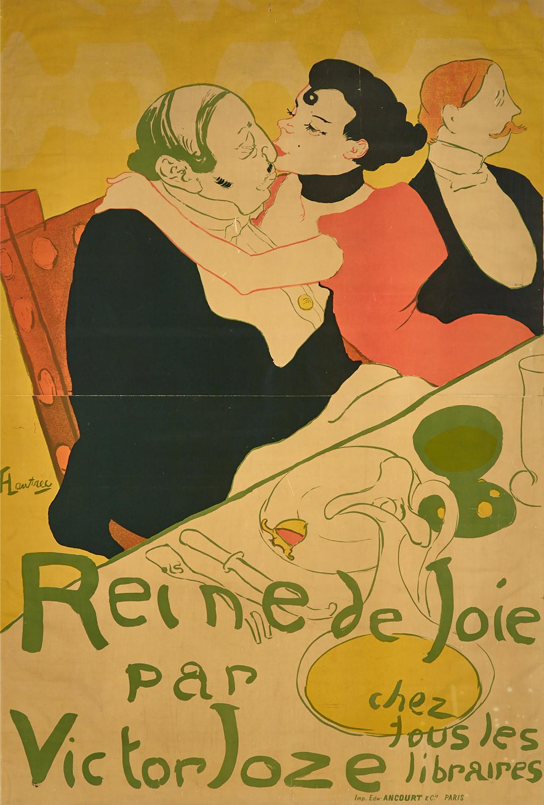 Henri de Toulouse-Lautrec (1864-1901) - Reine De Joie Par Victor Joze Chez Tous Les Libraires, 1892 [delteil, 342; Adhémar, 5; Adriani, 5]