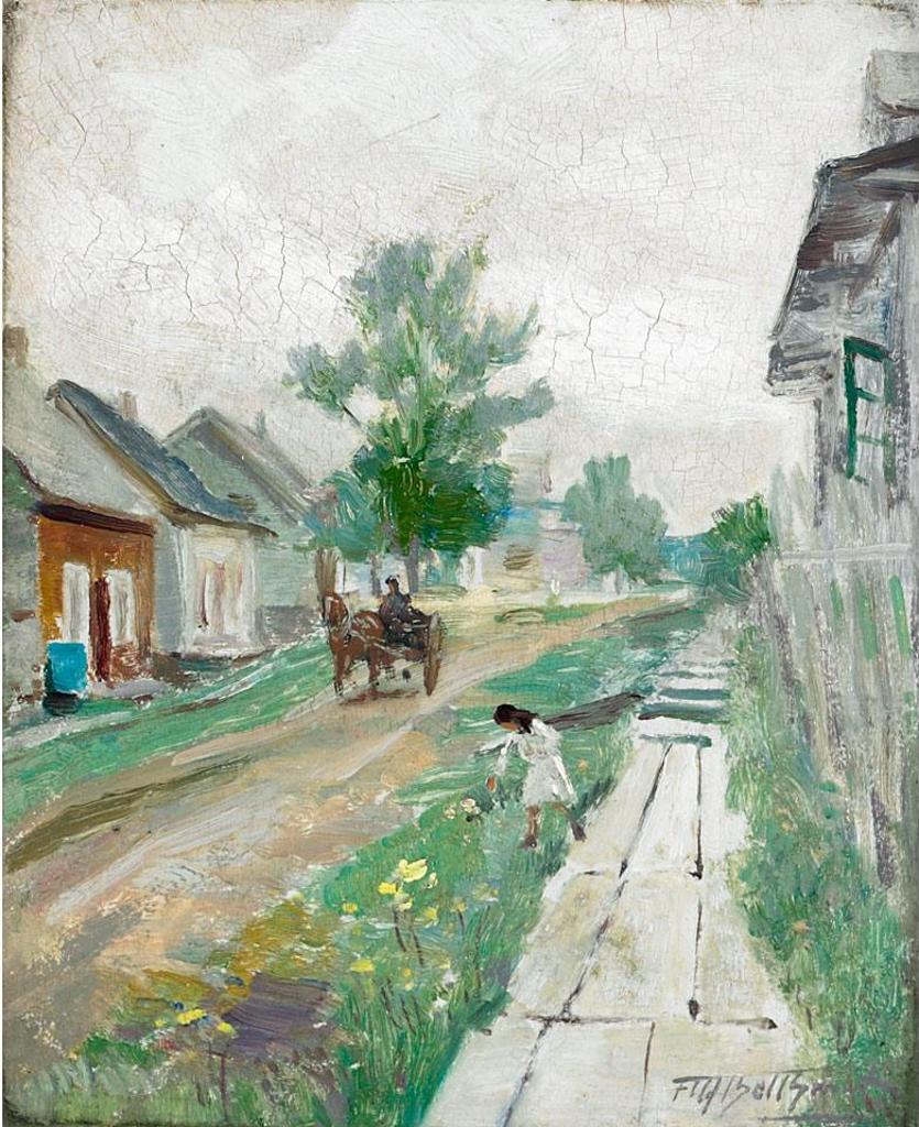 Frederic Martlett Bell-Smith (1846-1923) - Village Roadway