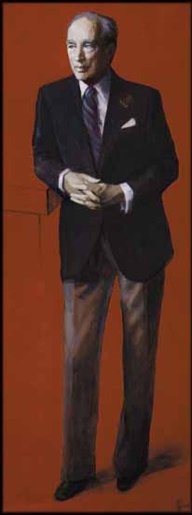 Myfanwy Spencer Pavelic (1916-2007) - Portrait of Pierre Elliott Trudeau