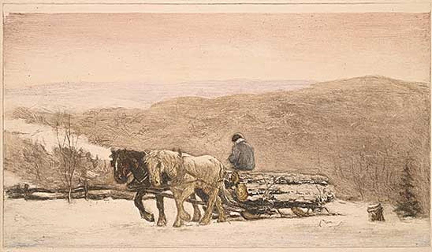 Frederick Simpson Coburn (1871-1960) - The Last Load