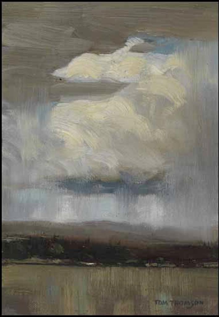 Thomas John (Tom) Thomson (1877-1917) - Landscape with Storm Clouds