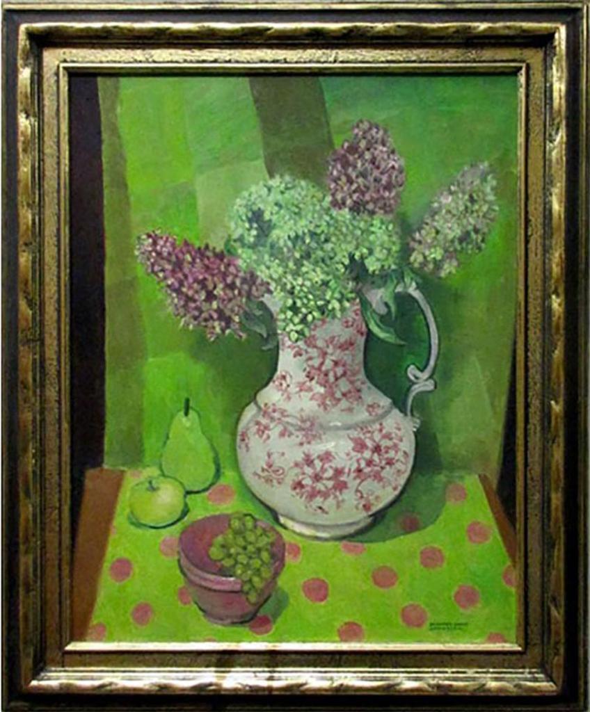 Frances Anne Johnston (1910-1987) - Arrangement In Pink And Green