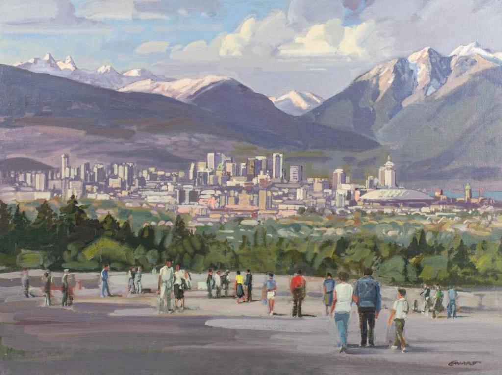 Peter Maxwell Ewart (1918-2001) - Vancouver from Queen Elizabeth Park