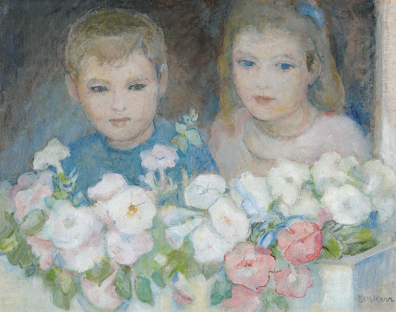 Estelle Muriel Kerr (1879-1971) - Untitled - Flowers for Mother