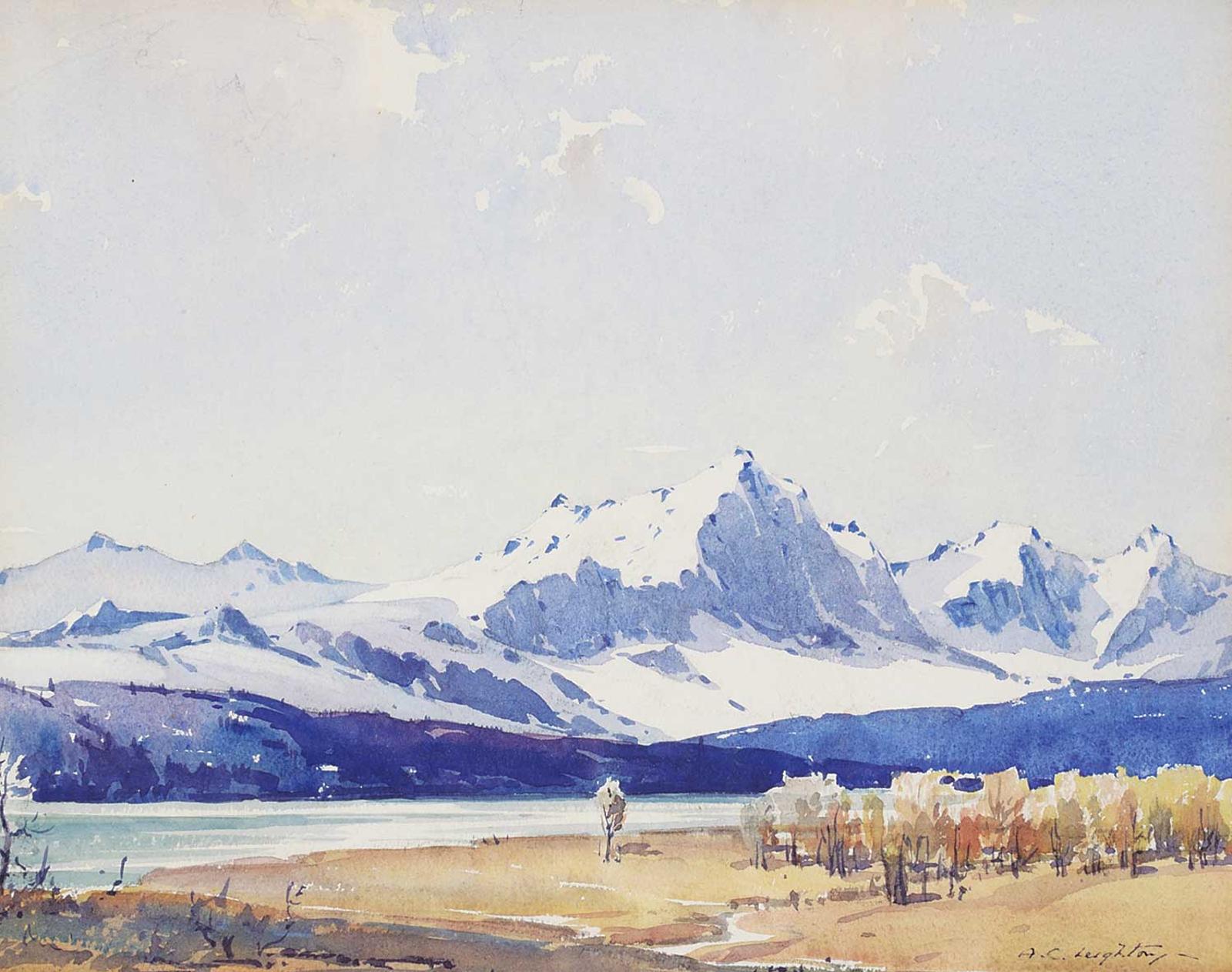 Alfred Crocker Leighton (1901-1965) - On the Banff Trail