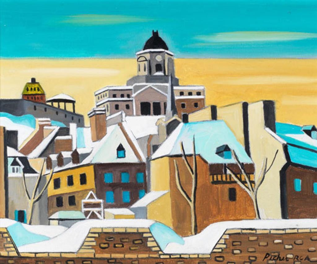 Claude Picher (1927-1998) - Lower Town, Quebec