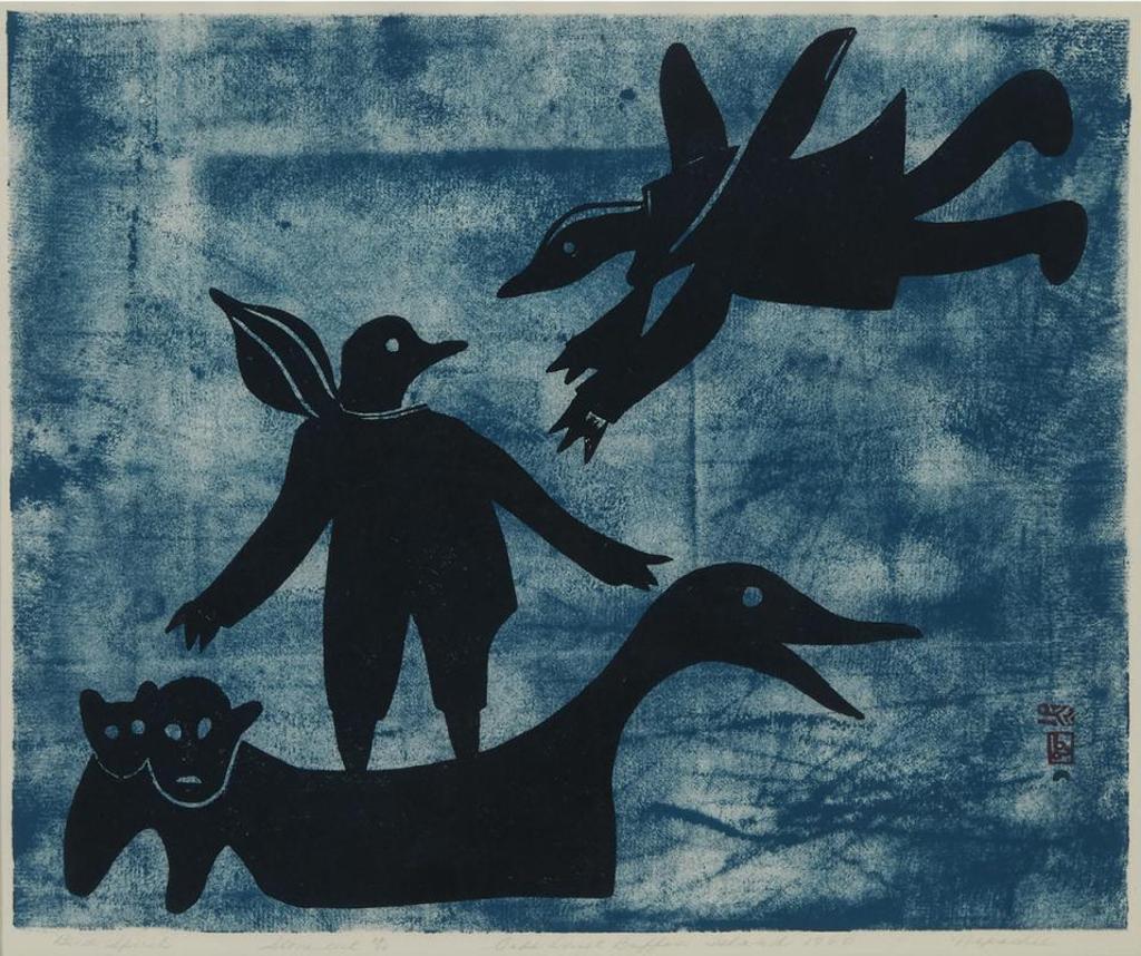 Napatchie Pootoogook (1938-2002) - Bird Spirits