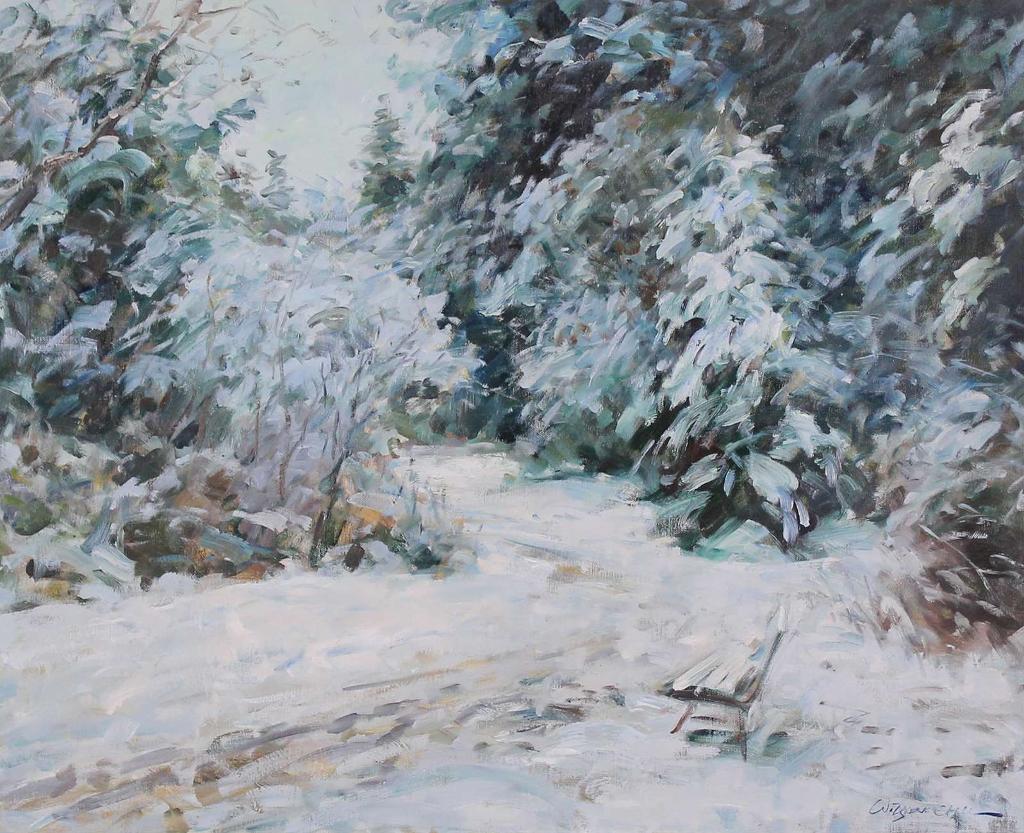 Wilson Chu (1946) - Winter Path