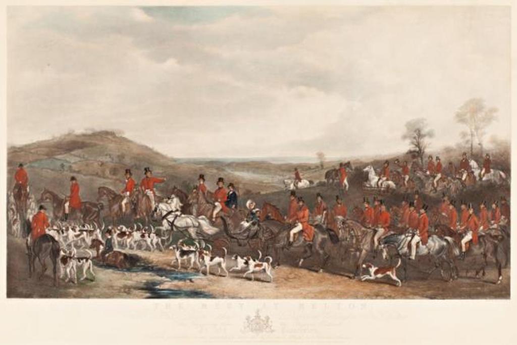 William Humphrys (1794-1865) - The Meet at Melton